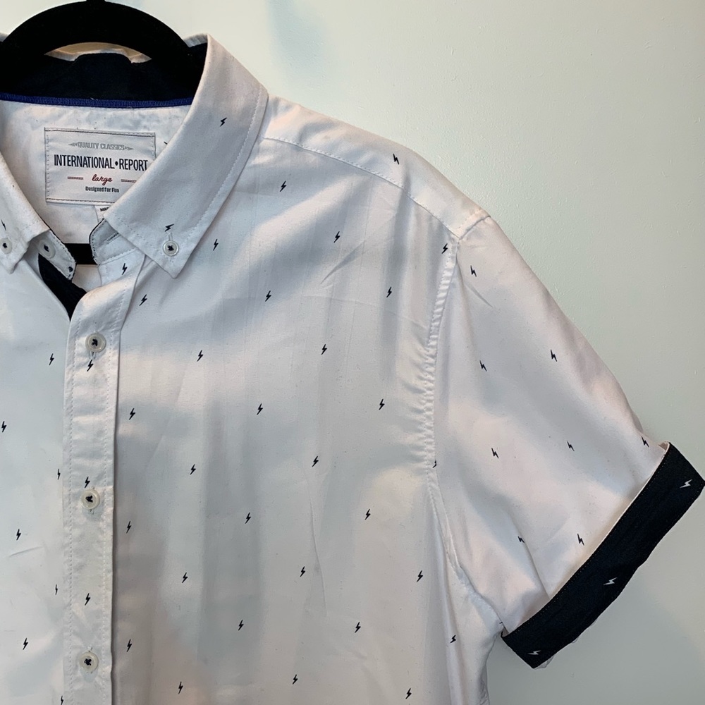 Lightning Bolt Button Down Shirt